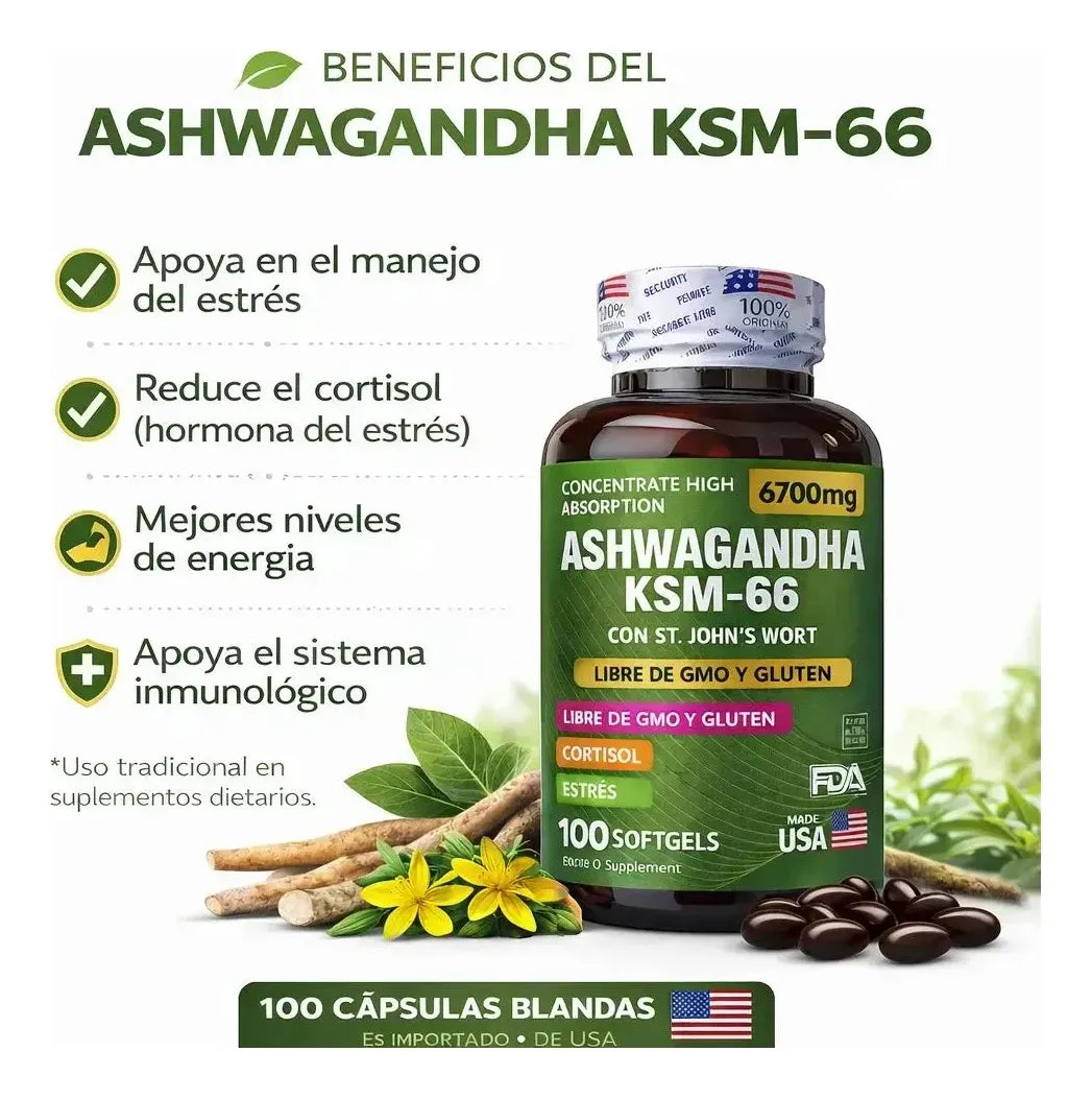 🌿 Ashwagandha KMS 66
